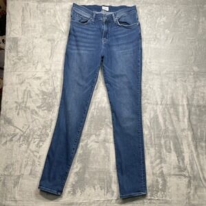 Hudson Jeans Ace Skinny Blue Wash Women's Size 31 Stretch Denim Pants